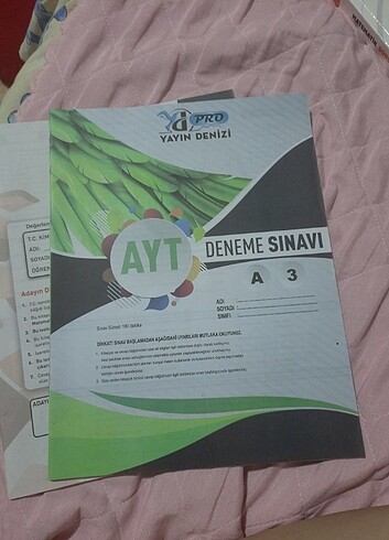 ayt denemeler