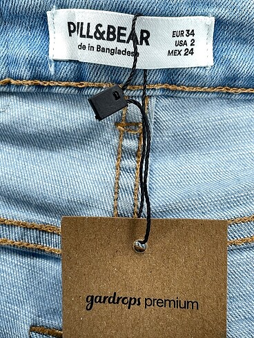 34 Beden çeşitli Renk Pull and Bear Jean / Kot %70 İndirimli.