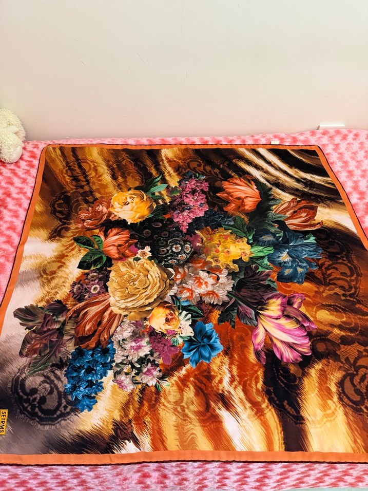 Strems İpek Eşarp - Görsel 3