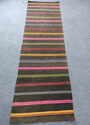  Beden kahverengi Renk Antika el dokuma kilim yolluk 