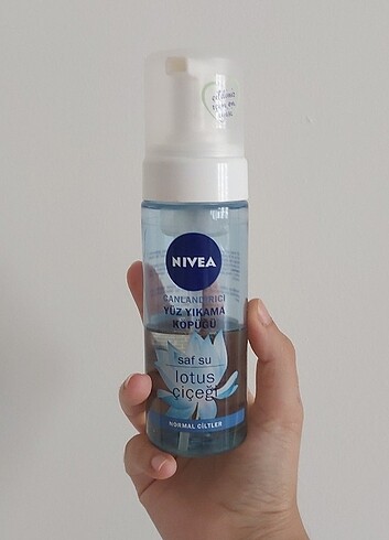 Nivea lotus yüz temizleme köpüğü 