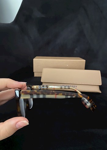 Beden kahverengi Renk Burberry orijinal optik gözlük