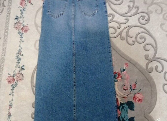 Diğer UZUN YIRTMAÇLI KOT ETEK 