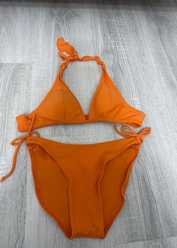 Turuncu İpli Kadın Bikini Takımı - Görsel 2