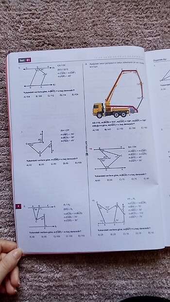  Beden Renk Ayt geometri soru bankası 