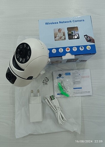 Güvenlik Kamerası Çift Lens Wifili