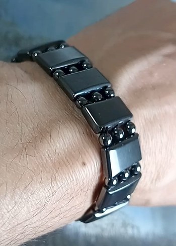 Beden siyah Renk Hematit Rolex Erkek bileklik