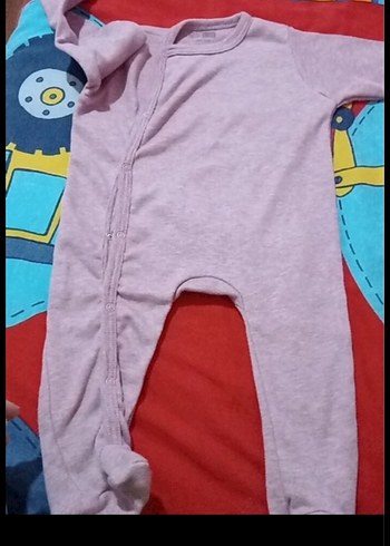 Gri Kürklü Bebek Kız Tulumu - Görsel 2