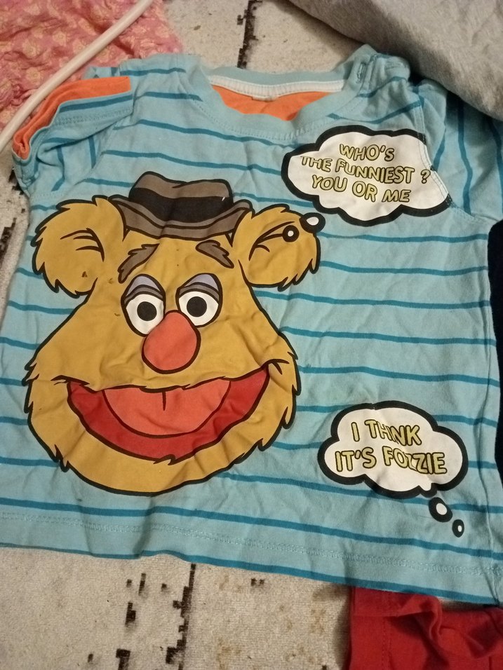 Gri Baskılı Erkek Çocuk Kısa Kollu Tişört - Görsel 5