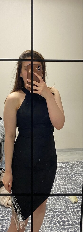 s Beden Siyah elbise