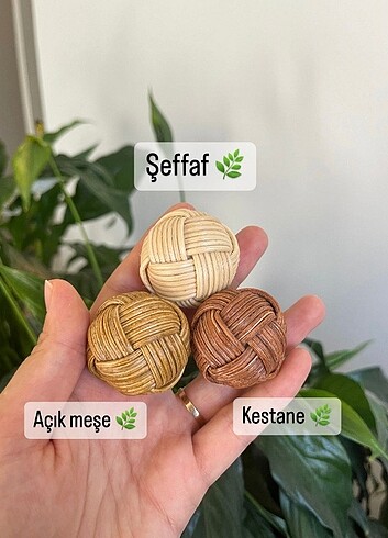 Rattan natürel kulp
