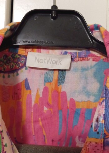 Batik Desenli Uzun Kollu Bohem Elbise - Görsel 2