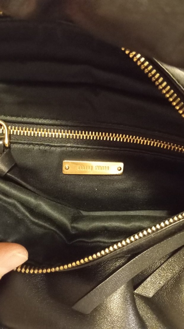 Kemer Detaylı Siyah Deri Kadın Çanta - Görsel 3