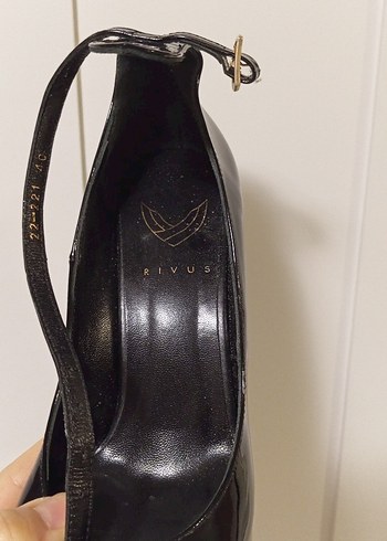 Kadın Siyah Platform Topuklu Bantlı Stiletto - Görsel 6