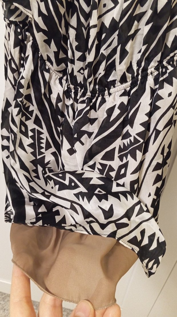 Bohem Desenli Salaş Hamile Tunik - Görsel 5