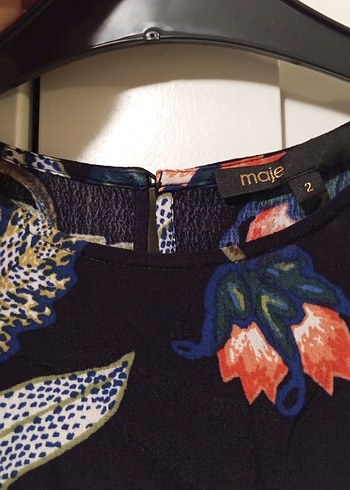 Çiçek Desenli Uzun Bohem Elbise - Görsel 2