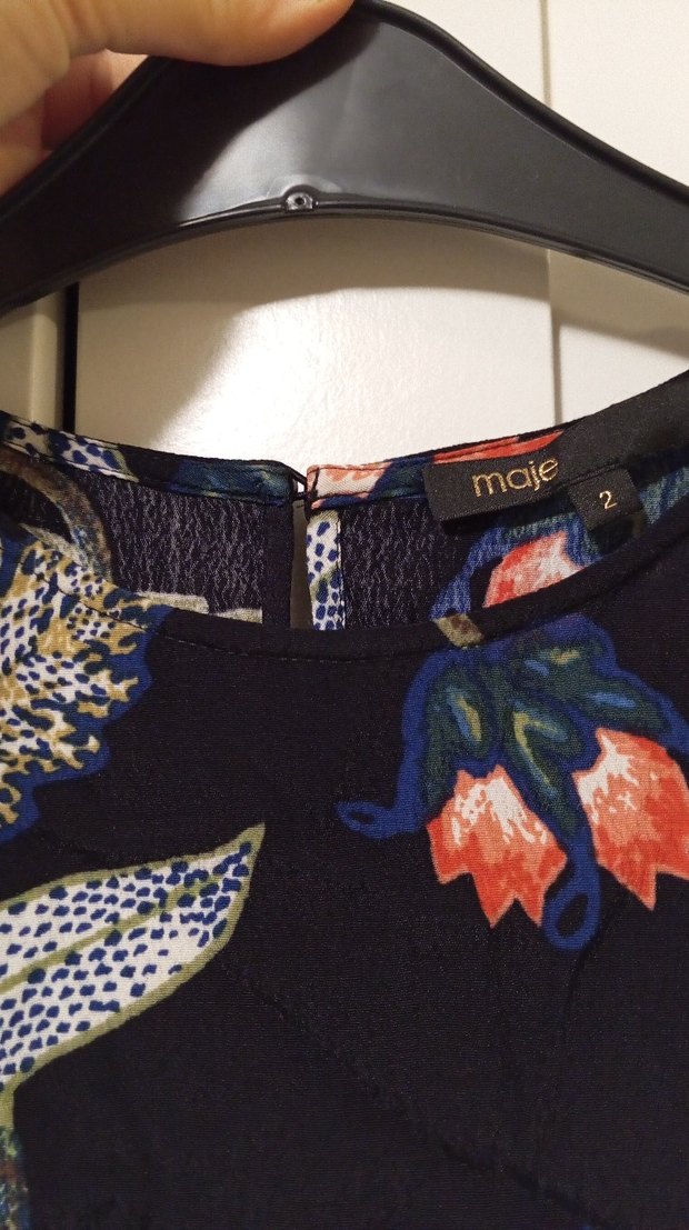 Çiçek Desenli Uzun Bohem Elbise - Görsel 2