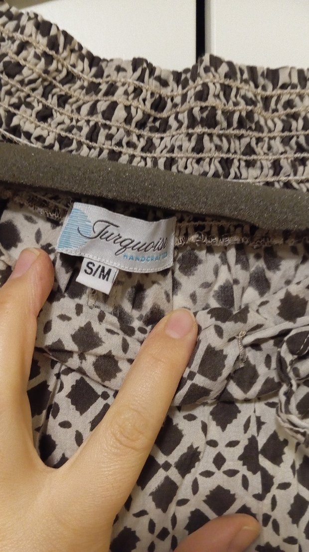 Kadın Kahverengi Pamuklu Bol Kesim Pantolon - Görsel 2