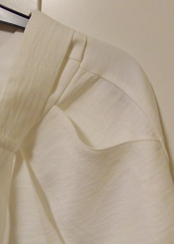 Beyaz Pamuklu Kemerli Kız Eteği - Görsel 6