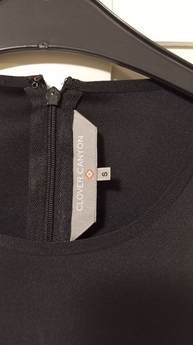 Dantel Detaylı Siyah Midi Elbise - Görsel 4