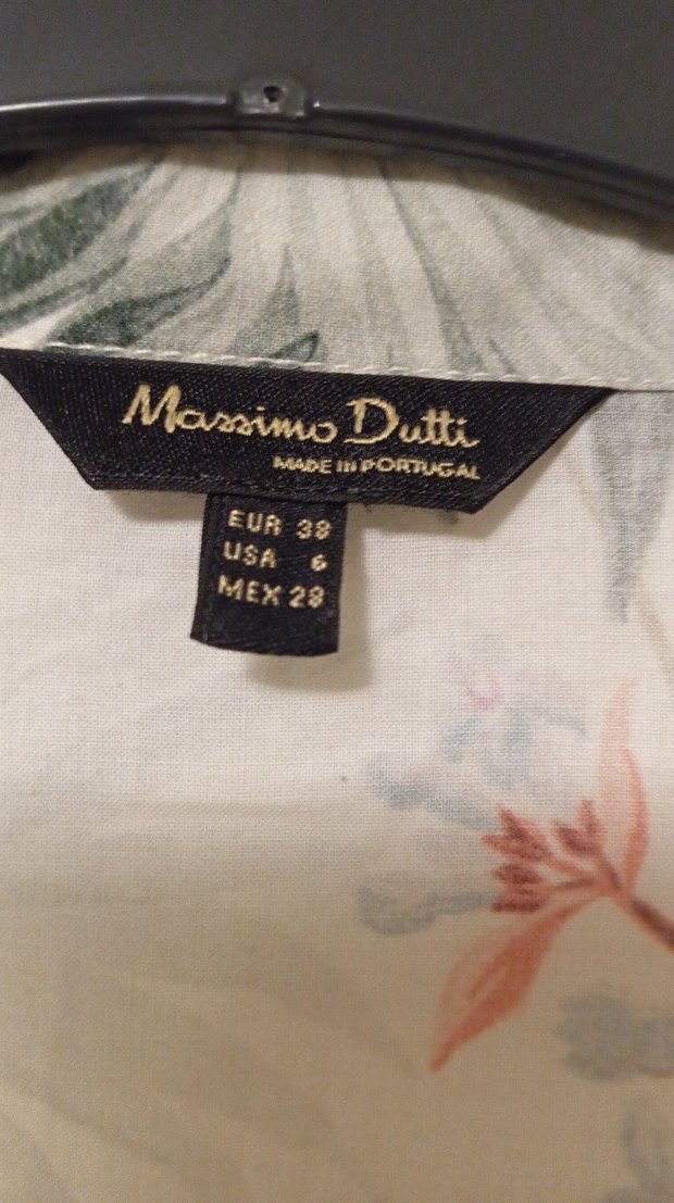 Bohem Uzun Düğmeli Desenli Elbise - Görsel 2