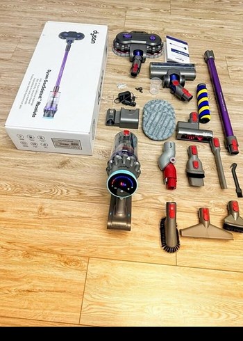 Dyson Mor Kablosuz Elektrikli Süpürge - Görsel 3