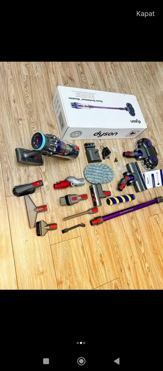 Dyson Mor Kablosuz Elektrikli Süpürge - Görsel 2