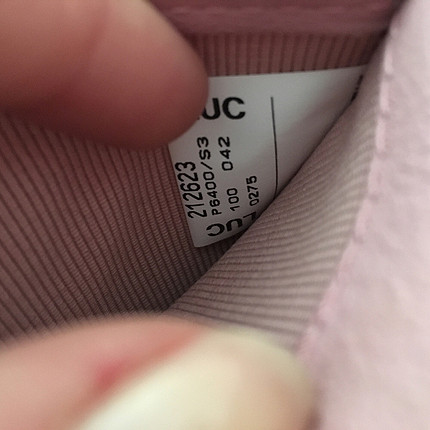 diğer Beden pembe Renk Orjinal furla çanta