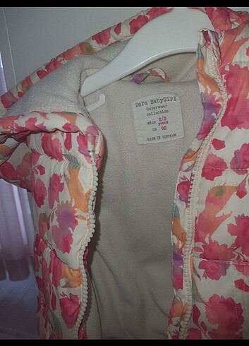 24-36 Ay Beden Zara sisme ceket