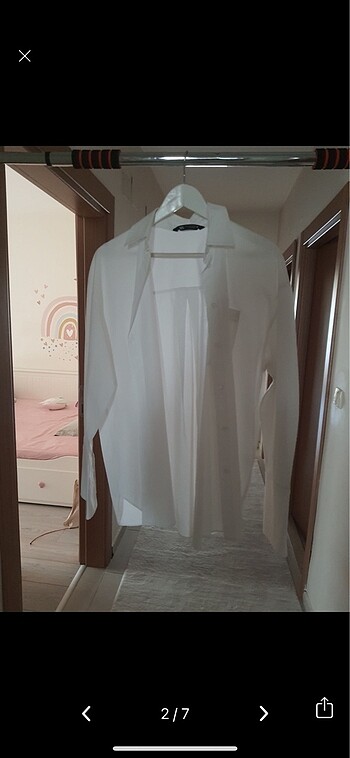 Zara Zara oversize gömlek