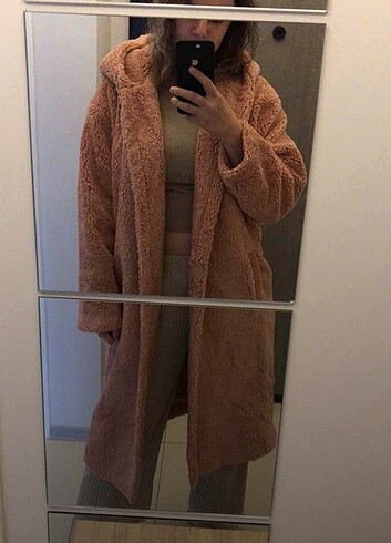 36 Beden Dolabın peluş mont
