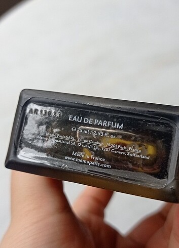 Beymen Memo Paris argentina 75 ml edp orjinal parfüm 