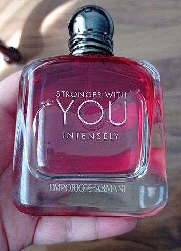 Emporio Armani stronger with you intensely orjinal parfüm 100 ml