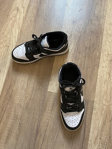 38 Beden siyah Renk Nike dunk low panda