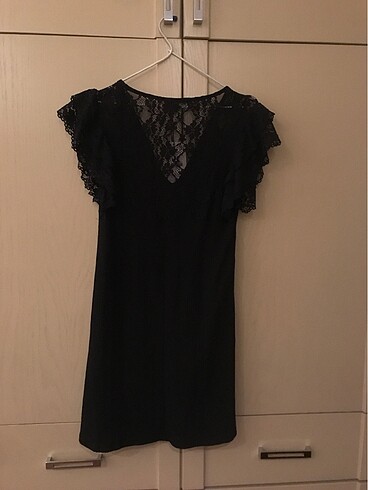 Zara Siyah mini elbise