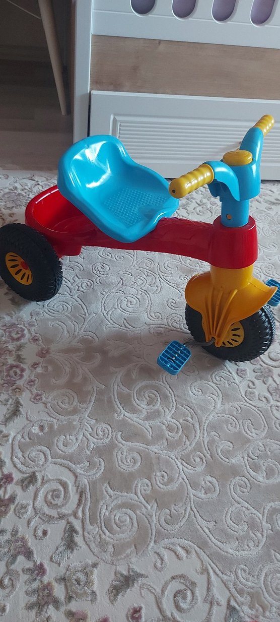 Renkli Üç Tekerlekli Çocuk Bisikleti - Görsel 2