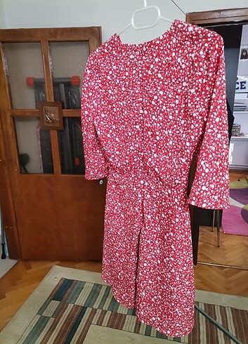 38 Beden Çiçekli elbise