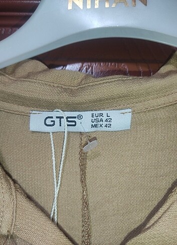 l Beden CAMEL GÖMLEK ELBİSE RAHAT KUMAŞ