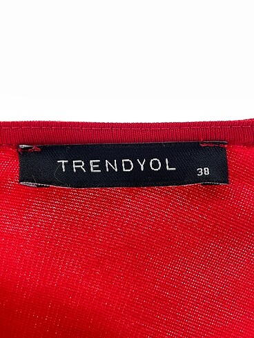 38 Beden kırmızı Renk Trendyol & Milla Kısa Elbise %70 İndirimli.