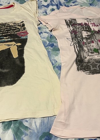 Baskılı Kısa Kollu Tişört - Görsel 2