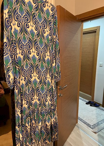 Hakim yaka elbise - Görsel 2