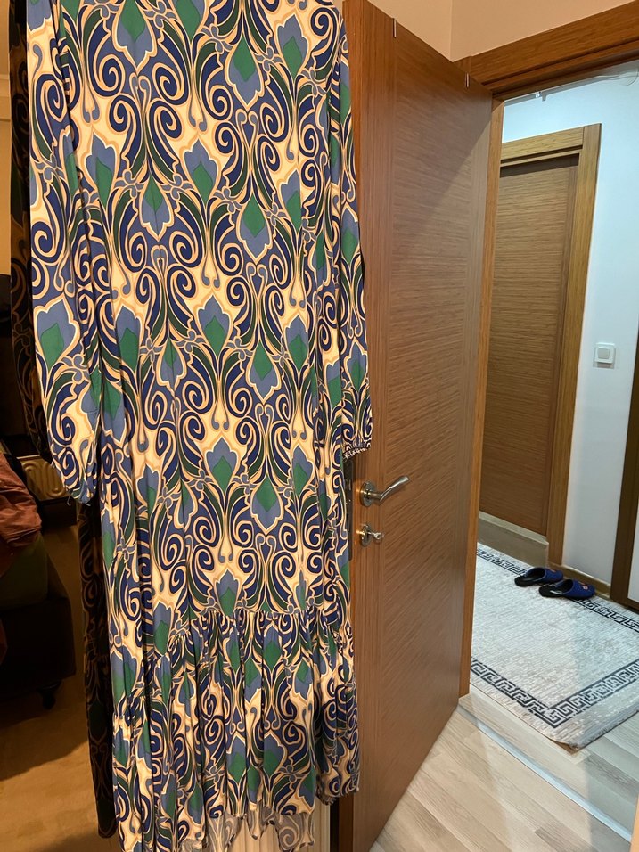 Hakim yaka elbise - Görsel 3