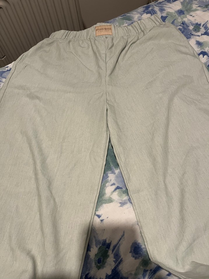 Keten Kadın Pantolon - Görsel 3