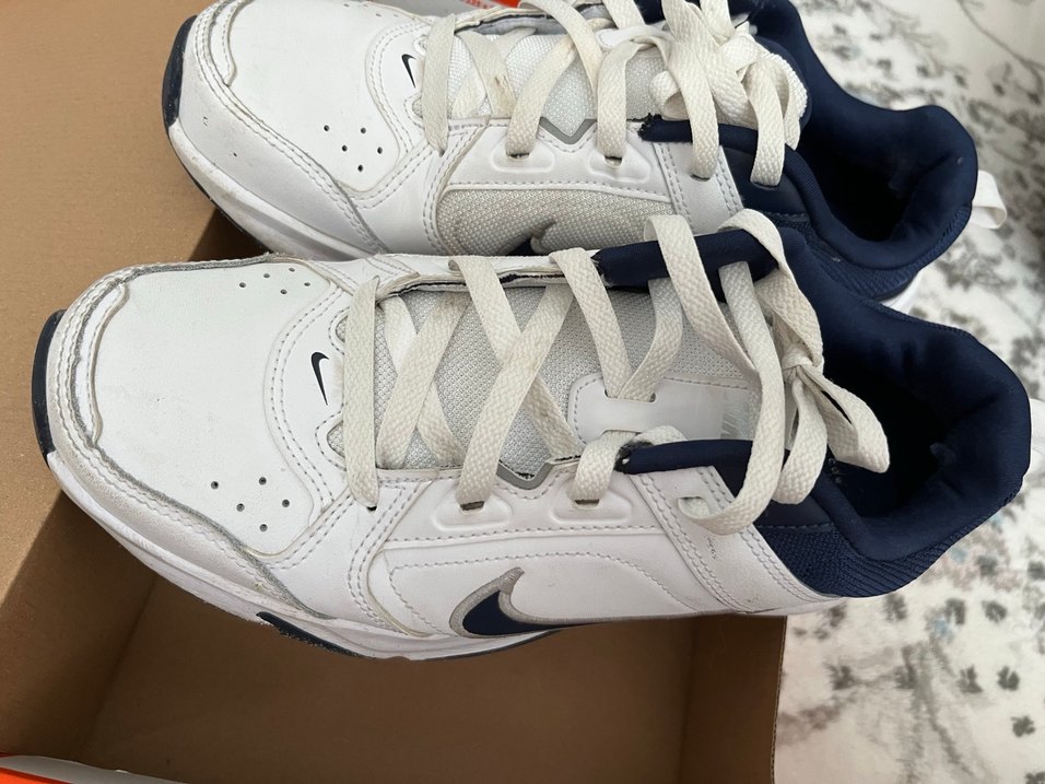 Beyaz Gri Nike Kadın Spor Ayakkabı - Görsel 2