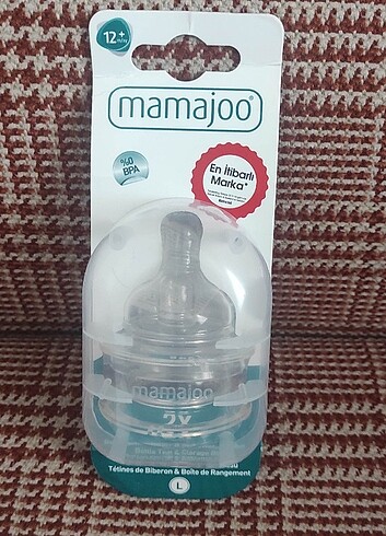 MAMAJOO 2 x L Silikon Emzik 12+ SIFIR