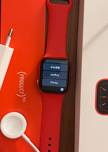 Beden Kırmızı Apple Watch 4 Akıllı Saat