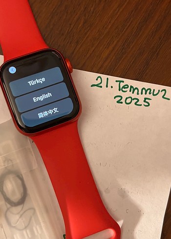 Kırmızı Apple Watch 4 Akıllı Saat
