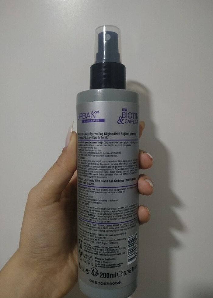 Urban Care Biotin&Caffeine Saç Toniği  - Görsel 2