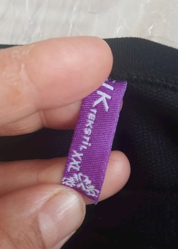 Siyah Uzun Kollu Hamile Tunik - Görsel 3