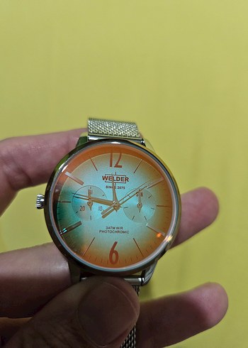 Welder Parlak Çok Renkli Kadın Kol Saati - Görsel 6